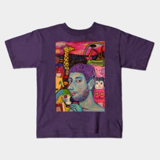 Selfportrait Kids T-Shirt